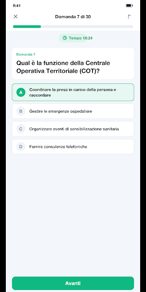Concorso Fisioterapista Quiz Screenshot 2