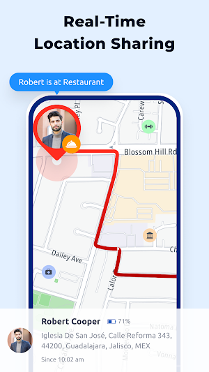 Family Location Circle Screenshot 1