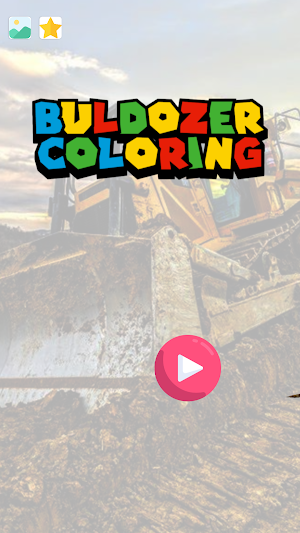 Bulldozer Coloring Book Screenshot 2