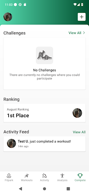 Fitpark Screenshot 3