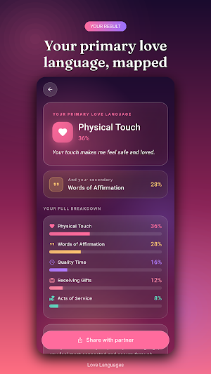 Love Language Discovery Quiz Screenshot 2