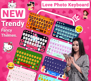 Love Photo Keyboard Theme 2025 Screenshot 2