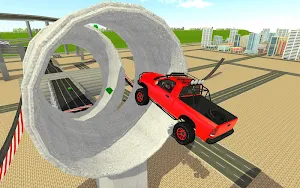 Offroad SUV Stunt Jeep Driving Screenshot 0