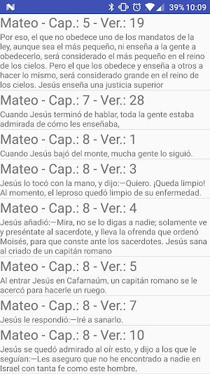 Biblia Reina Valera 1960 Screenshot 3