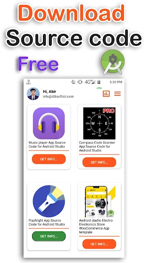 Source Code : Download Android App Source Code Screenshot 1