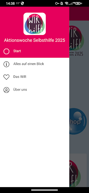 Aktionswoche Selbsthilfe 2025 Screenshot 2