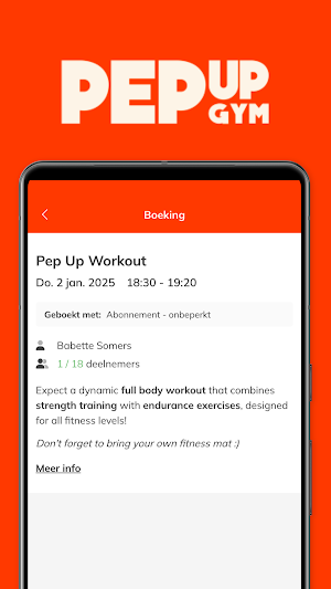 Pep Up Gym Screenshot 3