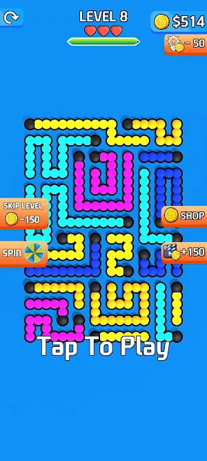 Ripple Rush: Escape Puzzle Screenshot 1