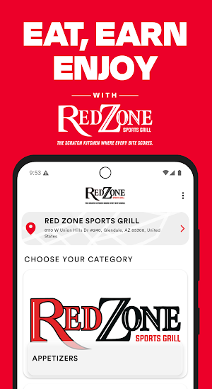 Red Zone Sports Grill Screenshot 0