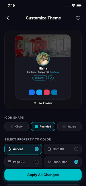 TapEasy -Digital Business Card Screenshot 2
