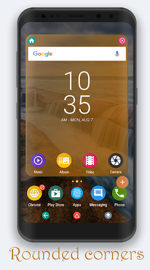 pacific ocean | Xperia™ Theme - rounded corners Screenshot 3