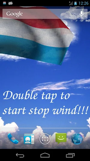 Luxembourg Flag Screenshot 0