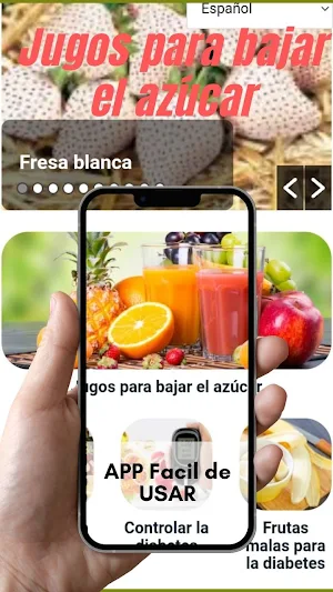 Jugos para bajar el azúcar Screenshot 1