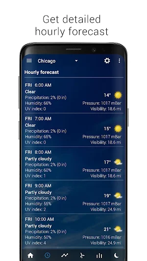 Transparent clock weather (Ad-free) Screenshot 3