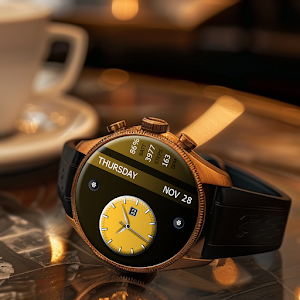 Key WF57 Classic Watch Face Screenshot 3