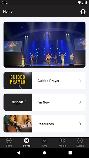 The Ridge App Screenshot 1