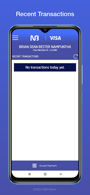Mo626Pay Merchant Screenshot 2