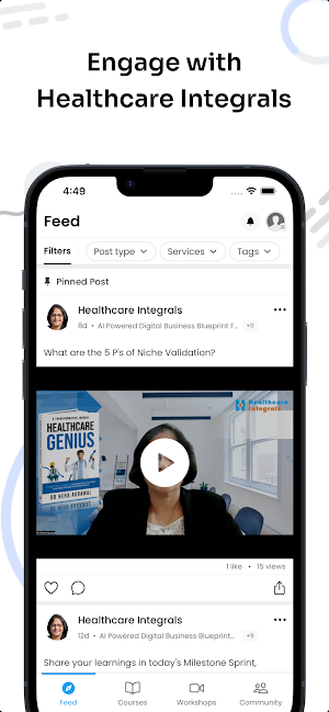 Healthcare Integrals Screenshot 1