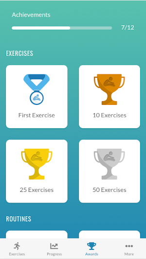 Team Rehab Home Exercise Screenshot 3