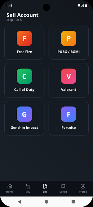GameXchange: Buy & Sell IDs Screenshot 2