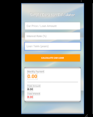 Car Loan Calculator Screenshot 0
