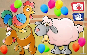Toddler Kids puzzle - Animals Screenshot 3