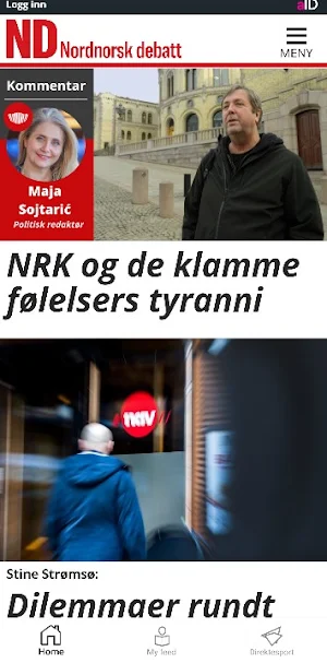Nordnorsk debatt Screenshot 2