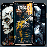 Cyborg Wallpaper 4K