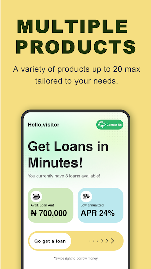 GetKash - Loan made simple Screenshot 1