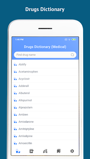 Medical Drugs, Terminology and Disease Dictionary Screenshot 0