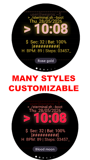 STerminal Watch - Customizable Screenshot 2