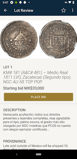 BB auctions Screenshot 2