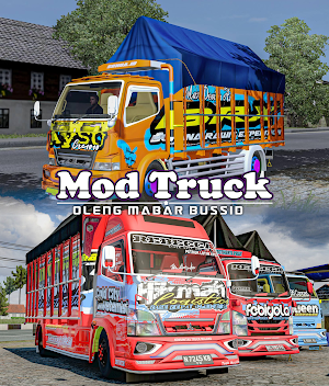 Mod Truck Oleng Mabar Bussid Screenshot 0