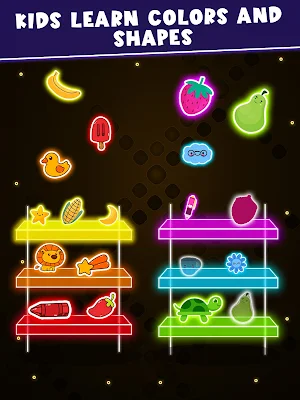 Baby Glow Phone Games for Kids Screenshot 3