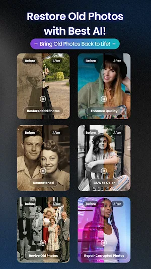 ClearPast: AI Photo Enhancer Screenshot 0