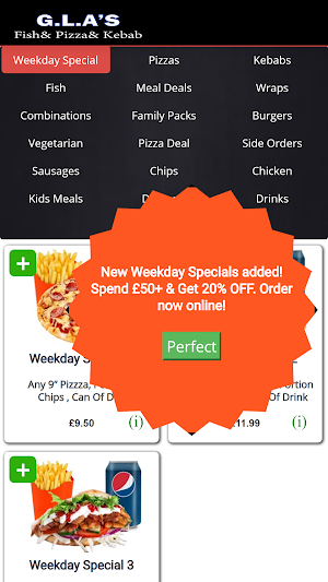 GLAs Kebab Pizza Screenshot 1