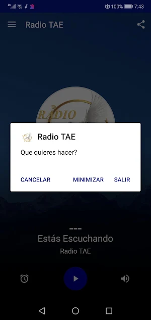 Radio TAE Screenshot 1
