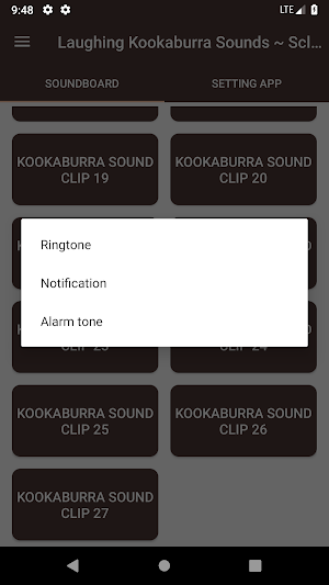 Kookaburra Bird Sound Collecti Screenshot 2