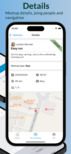 TrainingMeetups Screenshot 2