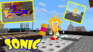 Sonic mod for Minecraft Screenshot 2