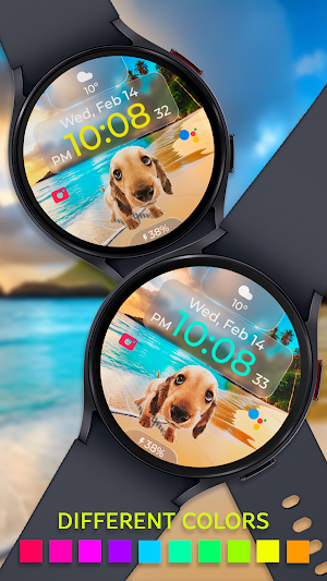 Chester Cute dog watch face Screenshot 1