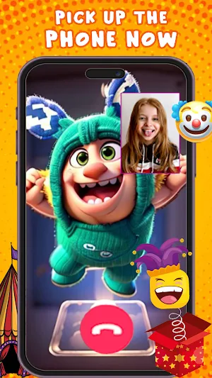Odbods Cartoon Call & Chat Screenshot 1