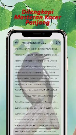 Suara Pikat Kacer Betina Gacor Screenshot 2