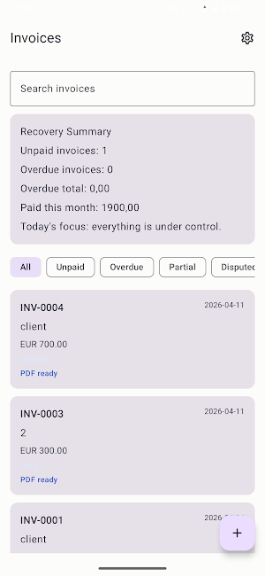 Invoice Simple - PDF Invoices Screenshot 2