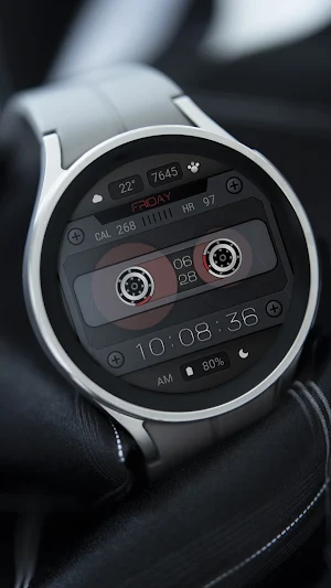 Retro Space For Wear OS Screenshot 1