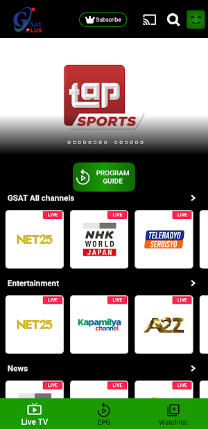 GSAT Plus screenshot 1