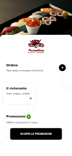 Maximilian Caffè Sushi Screenshot 0