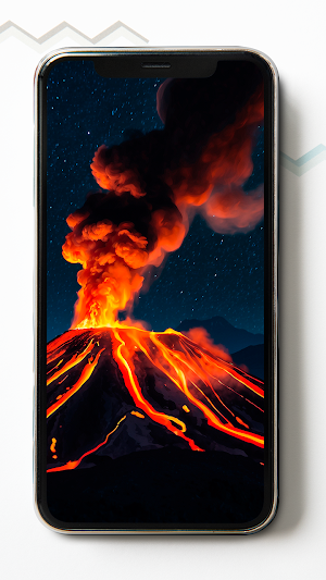 Volcano HD Wallpapers Screenshot 0