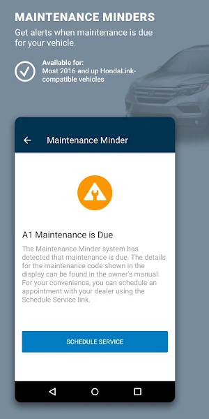 HondaLink Screenshot 3