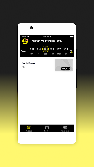Innovative Fitness Booking screenshot 2